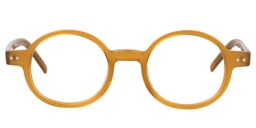 Alcott Oval Earthy-Yellow Glasses0