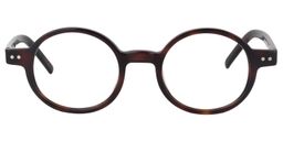Alcott Oval Tortoise Glasses0
