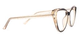 Tarun Cateye Beige Glasses3