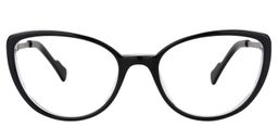 Annabelle Cat eye Black Glasses0