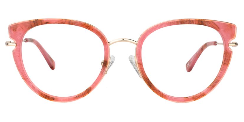 Alfonso Oval Pink Glasses