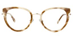Alfonso Oval White Glasses0