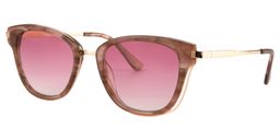 Aileen Square Red Floral Sunglasses2