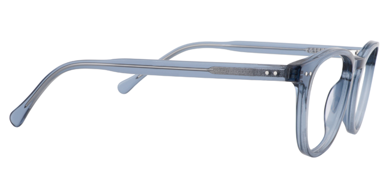 Round Dark Blue Glasses | Zeelool Eyeglasses Online4