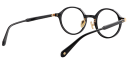 Starlet Round Black Glasses5