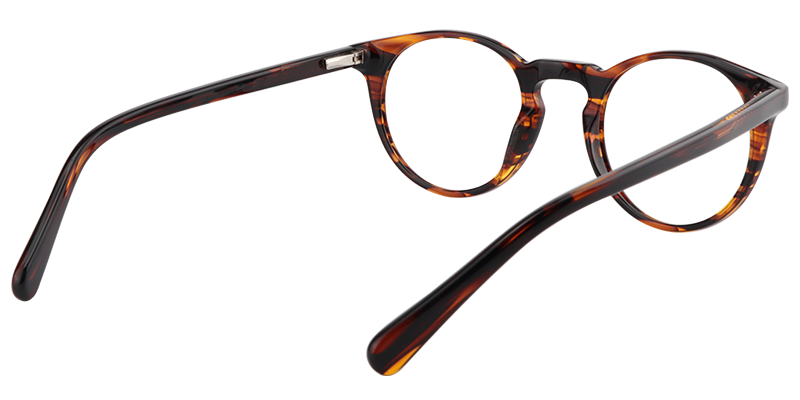 Round Tortoise Glasses | Zeelool Eyeglasses Online5