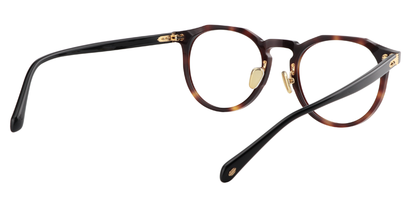 Round Tortoise Glasses | Zeelool Eyeglasses Online5