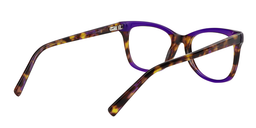 Fannie Rectangle Purple Glasses5