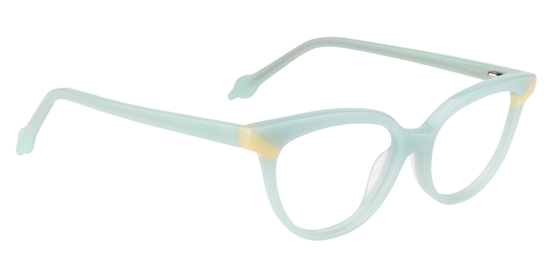 Cat Eye Light Green Glasses | Zeelool Eyewear3