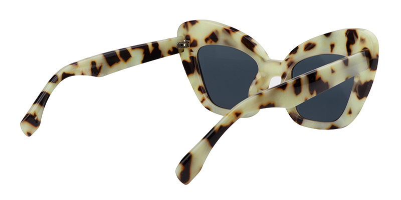 Cateye Light Tortoise Sunglasses | Zeelool Sunglasses5