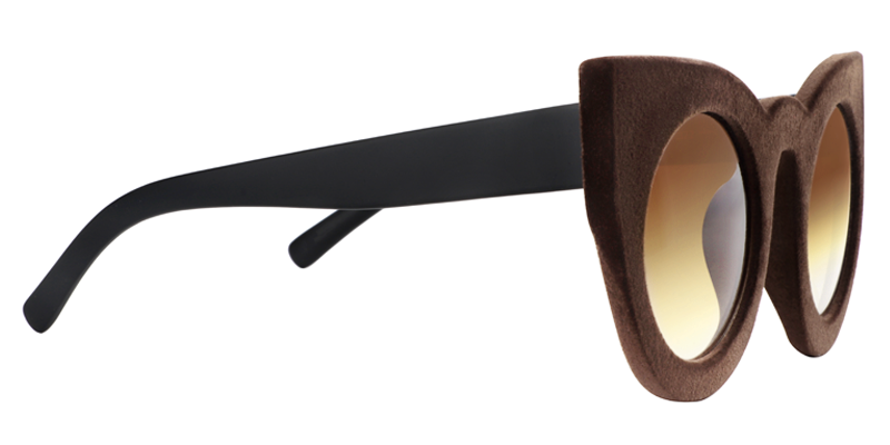 Cateye Brown Sunglasses | Zeelool Sunglass Frames4