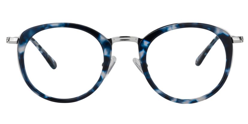 Ainslie Round Blue Tortoise Glasses