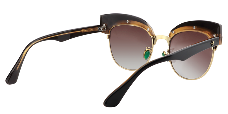 Browline Black Sunglasses | Zeelool Sunglasses5