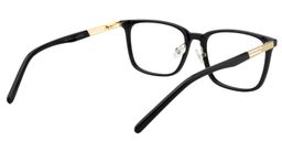 Alick Square Black Glasses5
