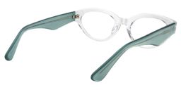 Alonzo Oval Clear Glasses5