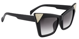 Salome Cateye Black Sunglasses3