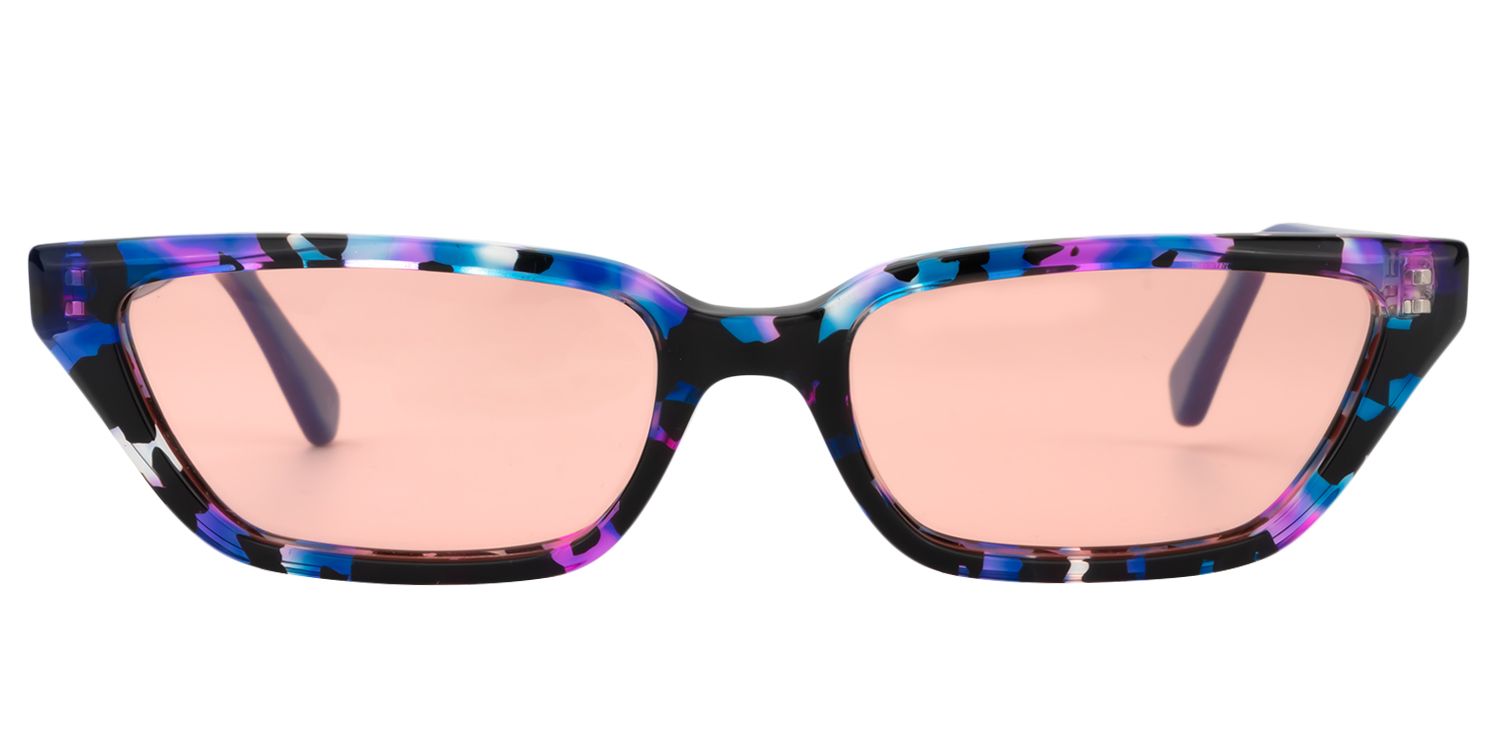 Rectangle Floral Sunglasses | Zeelool Sunglasses0