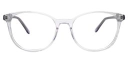 Addie Round Clear Glasses0