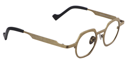 Hilary Geometric Brown Glasses2