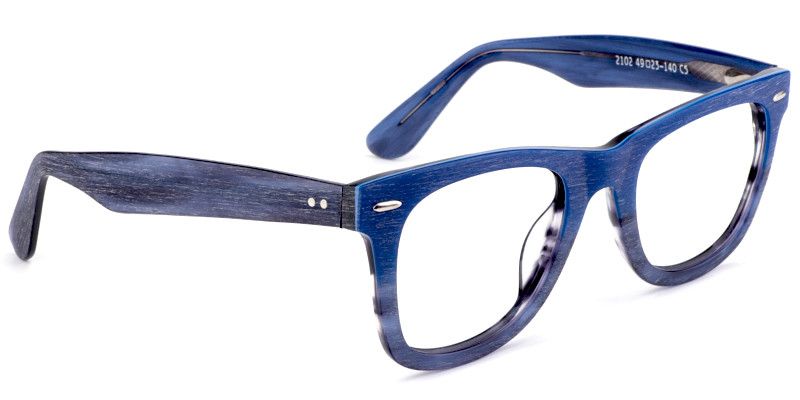 Rectangle Blue Glasses3