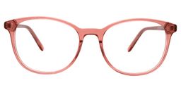 Addie Round Red Glasses0