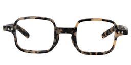 Xavia Square Light Tortoise Glasses0