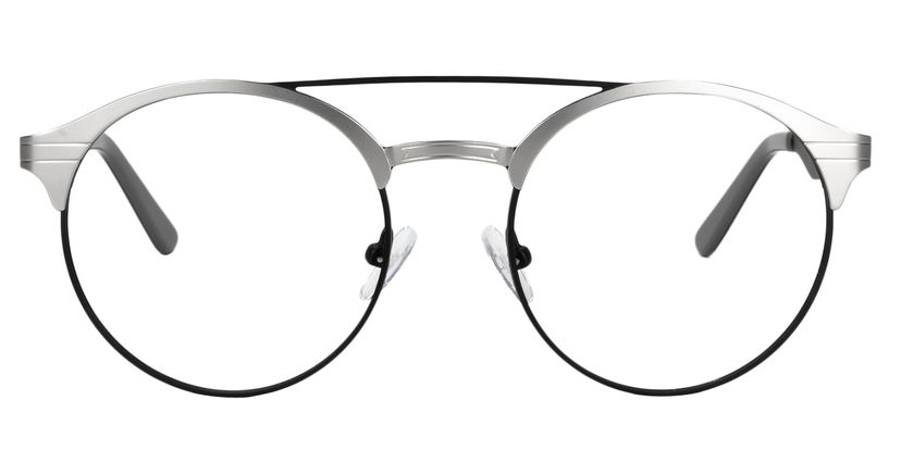 Xaedan Aviator Silver Glasses