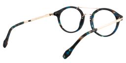Xanthia Aviator Blue Tortoise Glasses5