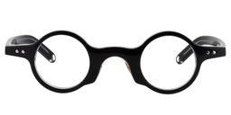 Xilla Black Round Glasses0