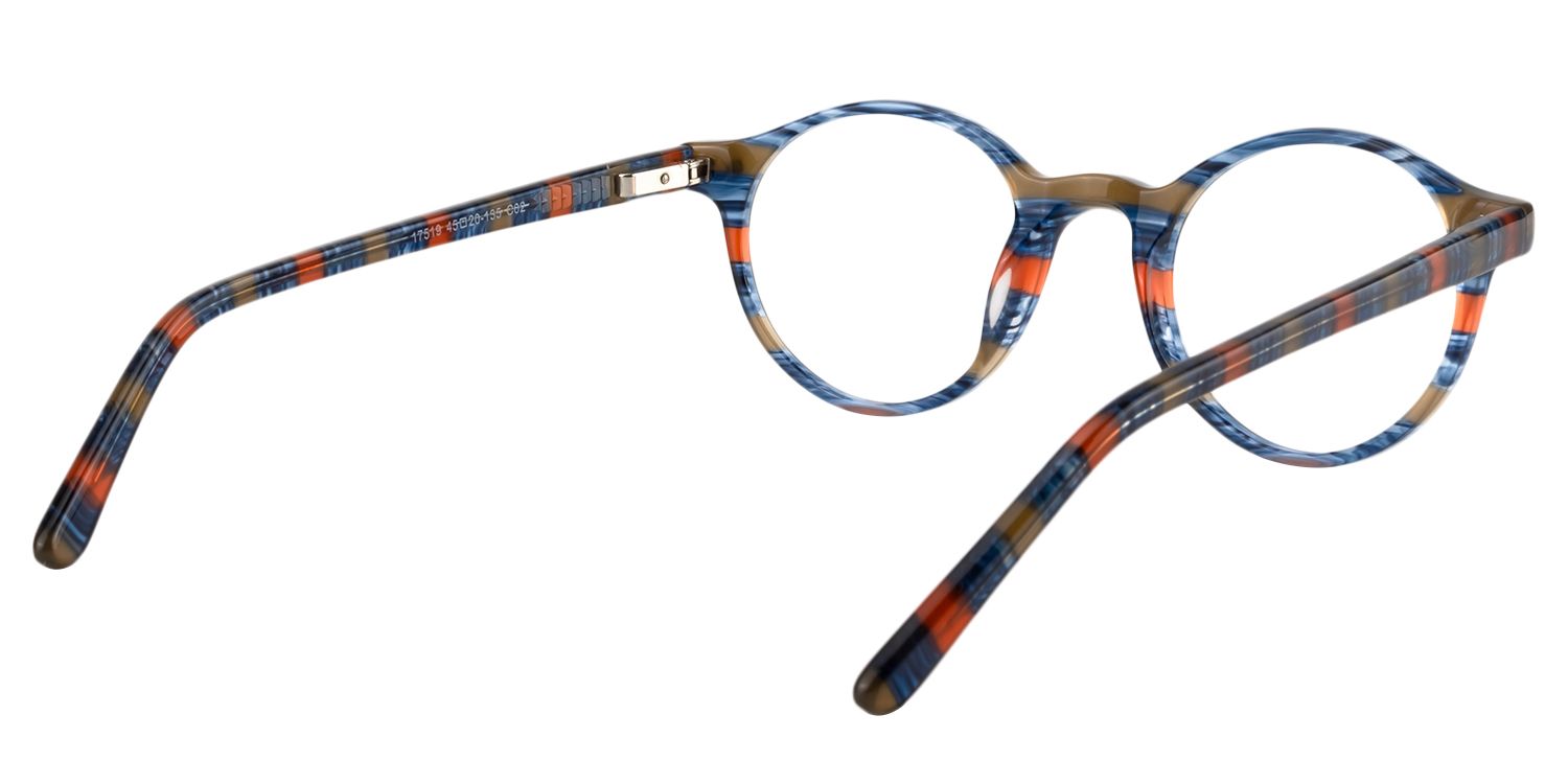 Round Floral Glasses | Zeelool Glasses5