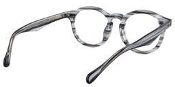 Caleb Round Gray Glasses5