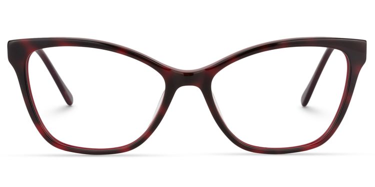 Calista Cat eye Red Tortoise Glasses