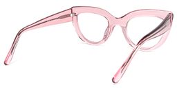 Caren Cateye Pink Glasses3