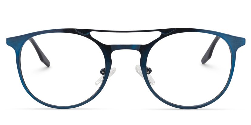 Adair Aviator Dark Blue Glasses