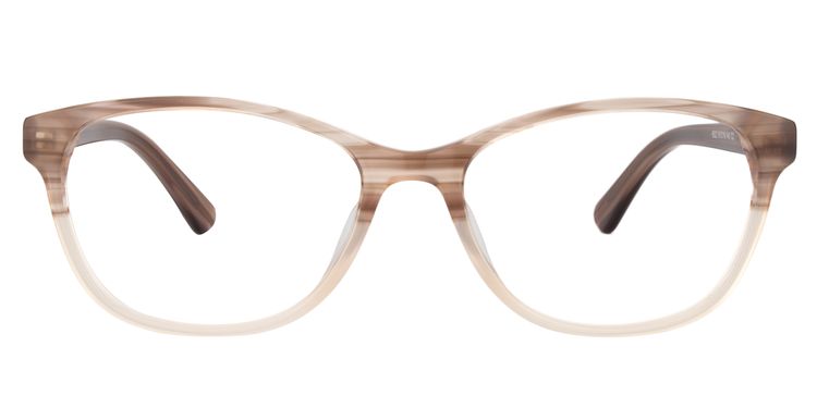 Calixte Oval Cameo-Brown Glasses