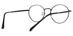 Garbsen Round Black Glasses4