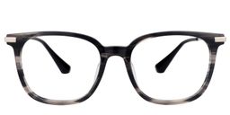 Barlow Rectangle Black Glasses0