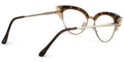 Hearn Cat Eye Tortoise Glasses4