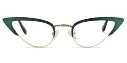 Mignon Cateye Green Glasses0