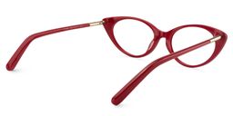 Calliope Cat eye Red Glasses5