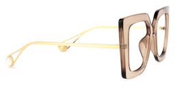 Qatar Square Beige Glasses3