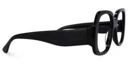 Erkrath Square Black Glasses3