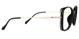 Fulleord Square Black Glasses3