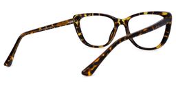 Qamar Cateye Tortoise Glasses4