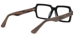 Arthur Geometric Black Glasses5