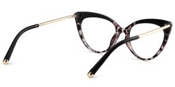 Alivia Cat Eye Black&Tortoise Glasses5