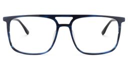 Calvin Aviator Dark Blue Glasses0