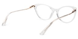 Calypso Cat Eye Clear Glasses6