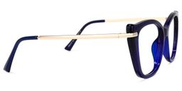 Wesby Cateye Dark-Blue Glasses3