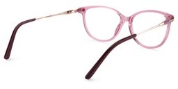 Camilla Oval Red/Pink Glasses5